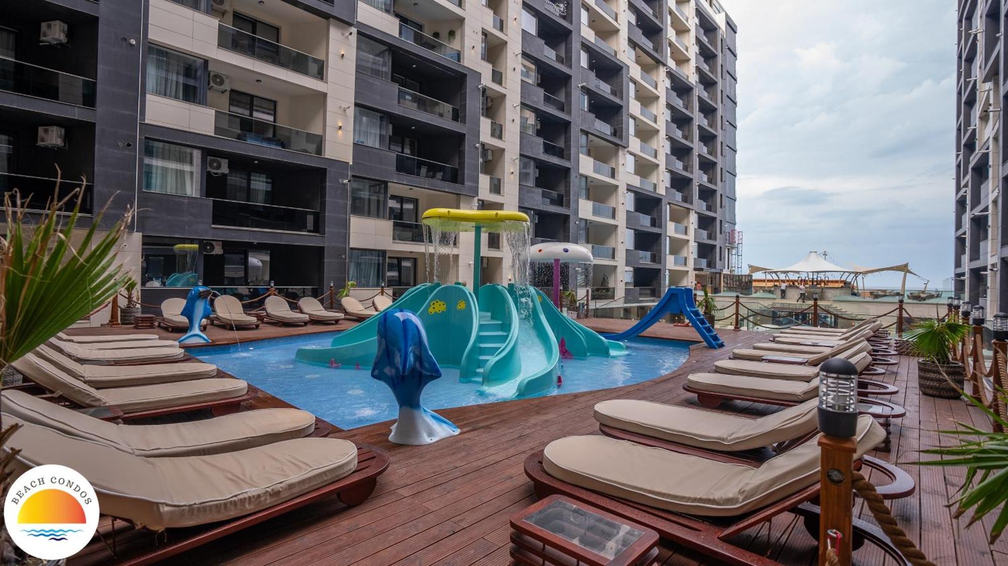 Mamaia Beach Condos 2 นาโวดาริ ภายนอก รูปภาพ